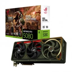 Відеокарта Asus ROG Astral GeForce RTX 5080 DOOM Edition OC 16384MB (ROG-ASTRAL-RTX5080-O16G-DOOM-EDITION)