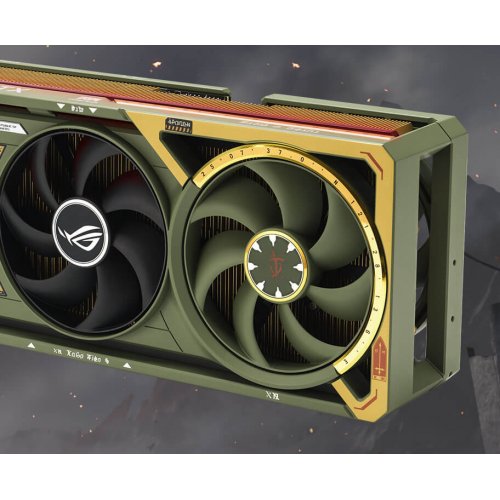 Відеокарта Asus ROG Astral GeForce RTX 5080 DOOM Edition OC 16384MB (ROG-ASTRAL-RTX5080-O16G-DOOM-EDITION) купити з перевіркою сумісності: огляд, характеристики, ціна у Києві, Львові, Вінниці, Хмельницькому, Івано-Франківську, Україні | інтернет-магазин TELEMART.UA фото