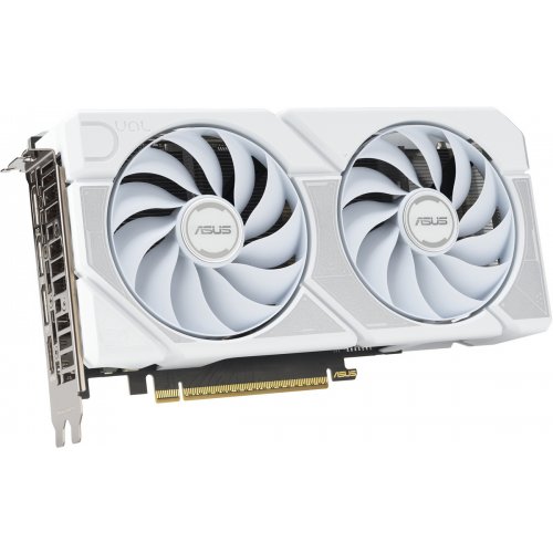 Купить Видеокарта Asus Dual GeForce RTX 5060 Ti White OC 16384MB (DUAL-RTX5060TI-O16G-WHITE) с проверкой совместимости: обзор, характеристики, цена в Киеве, Днепре, Одессе, Харькове, Украине | интернет-магазин TELEMART.UA фото