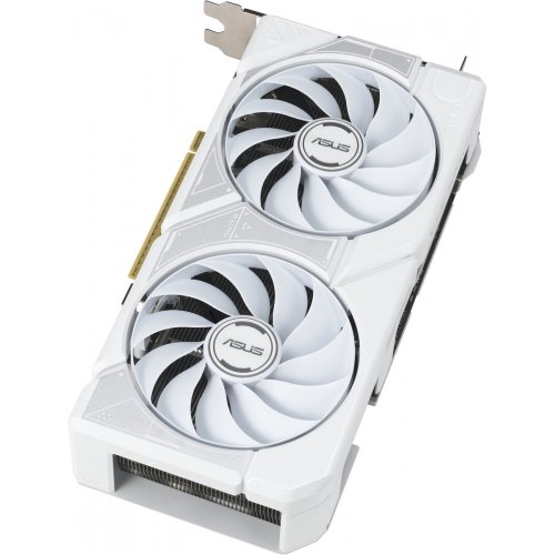 Купить Видеокарта Asus Dual GeForce RTX 5060 Ti White OC 16384MB (DUAL-RTX5060TI-O16G-WHITE) с проверкой совместимости: обзор, характеристики, цена в Киеве, Днепре, Одессе, Харькове, Украине | интернет-магазин TELEMART.UA фото