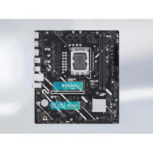 Купить Материнская плата Asus PRIME H810M-E-CSM (s1851, Intel H810) с проверкой совместимости: обзор, характеристики, цена в Киеве, Днепре, Одессе, Харькове, Украине | интернет-магазин TELEMART.UA фото