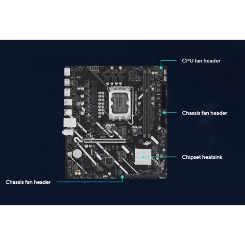 Материнська плата Asus PRIME H810M-E (s1851, Intel H810) купити з перевіркою сумісності: огляд, характеристики, ціна у Києві, Львові, Вінниці, Хмельницькому, Івано-Франківську, Україні | інтернет-магазин TELEMART.UA фото