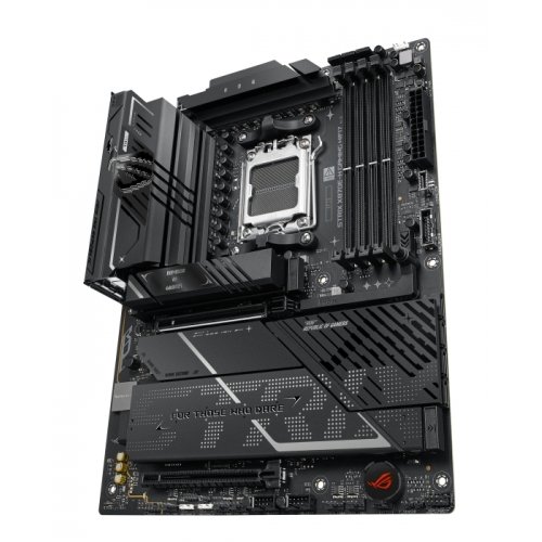 Купить Материнская плата Asus ROG STRIX X870E-H GAMING WIFI7 (sAM5, AMD X870E) с проверкой совместимости: обзор, характеристики, цена в Киеве, Днепре, Одессе, Харькове, Украине | интернет-магазин TELEMART.UA фото