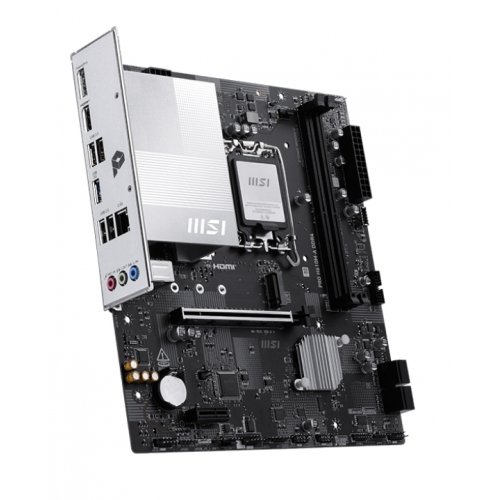 Купить Материнская плата MSI PRO H610M-A DDR4 (s1700, Intel H610) с проверкой совместимости: обзор, характеристики, цена в Киеве, Днепре, Одессе, Харькове, Украине | интернет-магазин TELEMART.UA фото