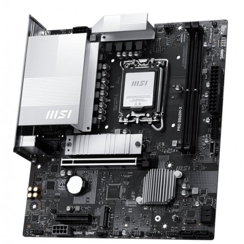 Материнська плата MSI PRO B860M-X (s1851, Intel B860) купити з перевіркою сумісності: огляд, характеристики, ціна у Києві, Львові, Вінниці, Хмельницькому, Івано-Франківську, Україні | інтернет-магазин TELEMART.UA фото