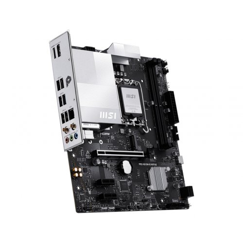 Материнська плата MSI PRO H810M-B WIFI6E (s1851, Intel H810) купити з перевіркою сумісності: огляд, характеристики, ціна у Києві, Львові, Вінниці, Хмельницькому, Івано-Франківську, Україні | інтернет-магазин TELEMART.UA фото
