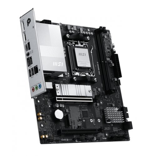 Купить Материнская плата MSI PRO B850M-G (sAM5, AMD B850) с проверкой совместимости: обзор, характеристики, цена в Киеве, Днепре, Одессе, Харькове, Украине | интернет-магазин TELEMART.UA фото