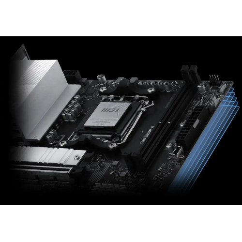 Купить Материнская плата MSI PRO B850M-G (sAM5, AMD B850) с проверкой совместимости: обзор, характеристики, цена в Киеве, Днепре, Одессе, Харькове, Украине | интернет-магазин TELEMART.UA фото