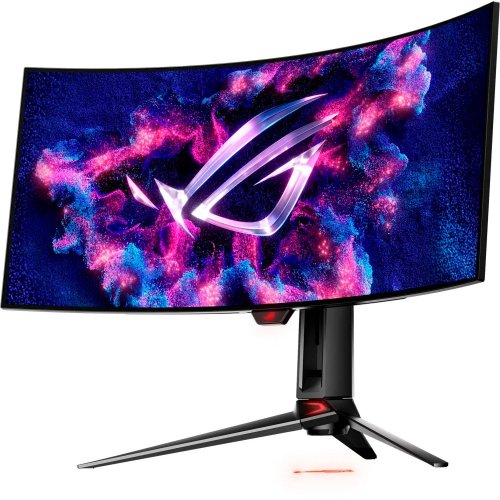 Купити Уцінка монітор Asus 33.9" ROG Swift OLED PG34WCDM (90LM09L0-B01A70) Black (Розкрита упаковка, 789074) - ціна в Києві, Львові, Вінниці, Хмельницькому, Франківську, Україні | інтернет-магазин TELEMART.UA фото