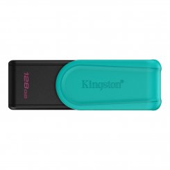 Накопичувач Kingston DataTraveler Exodia S 128GB USB 3.2 Gen 1 (DTXS/128GB) Black/Turquoise