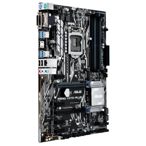 Купить Материнская плата Asus PRIME H270-PLUS (s1151, Intel H270) (Восстановлено продавцом, 789124) с проверкой совместимости: обзор, характеристики, цена в Киеве, Днепре, Одессе, Харькове, Украине | интернет-магазин TELEMART.UA фото