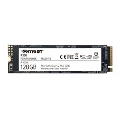 SSD-диск Patriot P300 128GB M.2 (2280 PCI-E) NVMe x4 (P300P128GM28) (Відновлено продавцем, 789128)