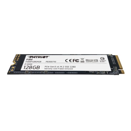 SSD-диск Patriot P300 128GB M.2 (2280 PCI-E) NVMe x4 (P300P128GM28) (Відновлено продавцем, 789128) купити з перевіркою сумісності: огляд, характеристики, ціна у Києві, Львові, Вінниці, Хмельницькому, Івано-Франківську, Україні | інтернет-магазин TELEMART.UA фото