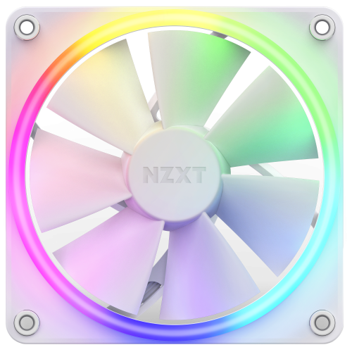 Кулер для корпуса NZXT F120 RGB (RF-R12SF-W1) White (Відновлено продавцем, 789139) купити з перевіркою сумісності: огляд, характеристики, ціна у Києві, Львові, Вінниці, Хмельницькому, Івано-Франківську, Україні | інтернет-магазин TELEMART.UA фото