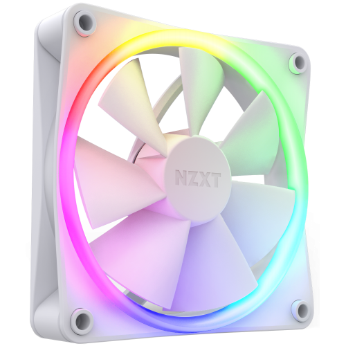 Кулер для корпуса NZXT F120 RGB (RF-R12SF-W1) White (Відновлено продавцем, 789139) купити з перевіркою сумісності: огляд, характеристики, ціна у Києві, Львові, Вінниці, Хмельницькому, Івано-Франківську, Україні | інтернет-магазин TELEMART.UA фото