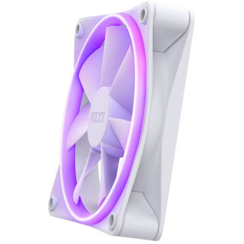 Кулер для корпуса NZXT F120 RGB (RF-R12SF-W1) White (Відновлено продавцем, 789139) купити з перевіркою сумісності: огляд, характеристики, ціна у Києві, Львові, Вінниці, Хмельницькому, Івано-Франківську, Україні | інтернет-магазин TELEMART.UA фото