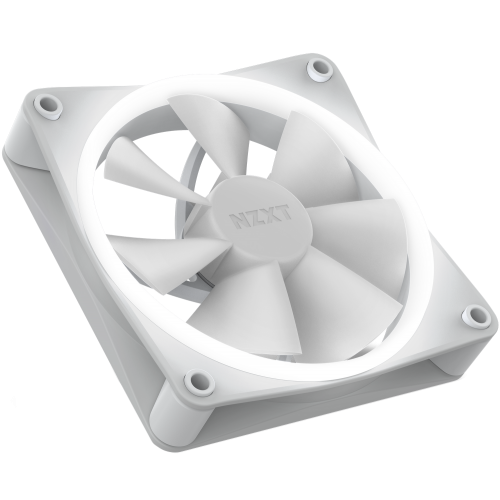 Кулер для корпуса NZXT F120 RGB (RF-R12SF-W1) White (Відновлено продавцем, 789139) купити з перевіркою сумісності: огляд, характеристики, ціна у Києві, Львові, Вінниці, Хмельницькому, Івано-Франківську, Україні | інтернет-магазин TELEMART.UA фото