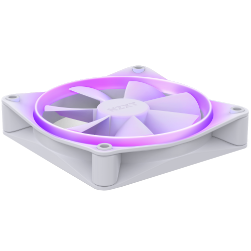 Кулер для корпуса NZXT F120 RGB (RF-R12SF-W1) White (Відновлено продавцем, 789139) купити з перевіркою сумісності: огляд, характеристики, ціна у Києві, Львові, Вінниці, Хмельницькому, Івано-Франківську, Україні | інтернет-магазин TELEMART.UA фото
