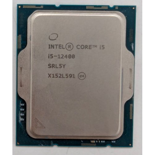 Купить Процессор Intel Core i5-12400 2.5(4.4)GHz 18MB s1700 Tray (CM8071504555317) (Восстановлено продавцом, 789150) с проверкой совместимости: обзор, характеристики, цена в Киеве, Днепре, Одессе, Харькове, Украине | интернет-магазин TELEMART.UA фото