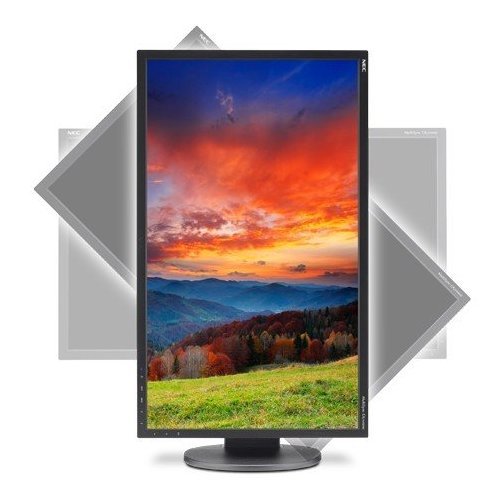 Продати Монітор NEC 23,8" EA244UHD (60003683) Black за Trade-In у інтернет-магазині Телемарт - Київ, Дніпро, Україна фото