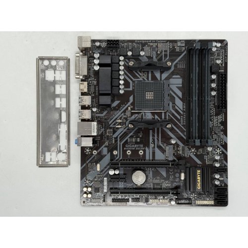Купить Материнская плата Gigabyte B450M DS3H (sAM4, AMD B450) (Восстановлено продавцом, 789294) с проверкой совместимости: обзор, характеристики, цена в Киеве, Днепре, Одессе, Харькове, Украине | интернет-магазин TELEMART.UA фото
