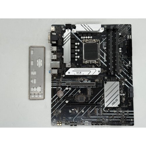 Материнська плата Asus PRIME B660-PLUS D4 (s1700, Intel B660) (Відновлено продавцем, 789296) купити з перевіркою сумісності: огляд, характеристики, ціна у Києві, Львові, Вінниці, Хмельницькому, Івано-Франківську, Україні | інтернет-магазин TELEMART.UA фото