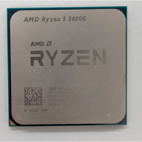 Процесор AMD Ryzen 5 5600G 3.9(4.4)GHz 16MB sAM4 Box (100-100000252BOX) (Відновлено продавцем, 789309) купити з перевіркою сумісності: огляд, характеристики, ціна у Києві, Львові, Вінниці, Хмельницькому, Івано-Франківську, Україні | інтернет-магазин TELEMART.UA фото
