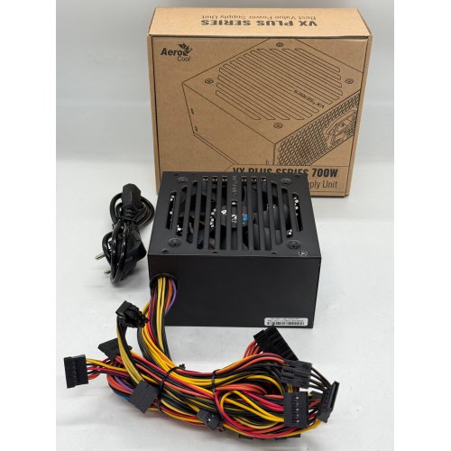 Блок живлення Aerocool VX Plus 700W (ACPN-VS70AEY.11) (Відновлено продавцем, 789312) купити з перевіркою сумісності: огляд, характеристики, ціна у Києві, Львові, Вінниці, Хмельницькому, Івано-Франківську, Україні | інтернет-магазин TELEMART.UA фото