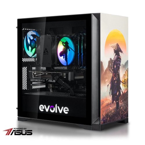 Купити Комп'ютер EVOLVE SpecialPart Samurai v2 (EVSP-Sv2R7500FN5060-D532S1TBK) Black - ціна в Києві, Львові, Вінниці, Хмельницькому, Франківську, Україні | інтернет-магазин TELEMART.UA фото