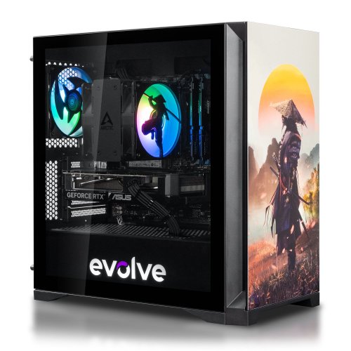 Купити Комп'ютер EVOLVE SpecialPart Samurai v2 (EVSP-Sv2R7500FN5060-D532S1TBK) Black - ціна в Києві, Львові, Вінниці, Хмельницькому, Франківську, Україні | інтернет-магазин TELEMART.UA фото