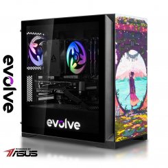 Компьютер EVOLVE SpecialPart Samurai v3 (EVSP-Sv3R7500FN5060-D532S1TBK) Black / AMD Ryzen 5 7500F (3.7-5.0), 6 ядер / RTX 5060 / 32 ГБ (DDR5) / 1024 ГБ (SSD)