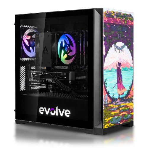 Купить Компьютер EVOLVE SpecialPart Samurai v3 (EVSP-Sv3R7500FN5060-D532S1TBK) Black - цена в Харькове, Киеве, Днепре, Одессе
в интернет-магазине Telemart фото