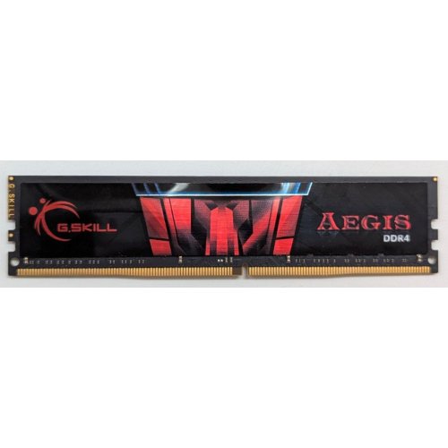 Купить Озу G.Skill DDR4 8GB 3000Mhz Aegis (F4-3000C16S-8GISB) (Восстановлено продавцом, 789329) с проверкой совместимости: обзор, характеристики, цена в Киеве, Днепре, Одессе, Харькове, Украине | интернет-магазин TELEMART.UA фото