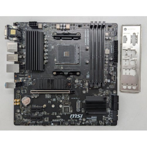 Материнська плата MSI B550M PRO-VDH (sAM4, AMD B550) (Відновлено продавцем, 789330) купити з перевіркою сумісності: огляд, характеристики, ціна у Києві, Львові, Вінниці, Хмельницькому, Івано-Франківську, Україні | інтернет-магазин TELEMART.UA фото