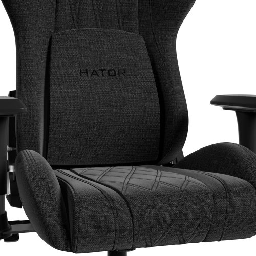 Купити Ігрове крісло HATOR Darkside 3 M Fabric (HTC3010M) Black - ціна в Києві, Львові, Вінниці, Хмельницькому, Франківську, Україні | інтернет-магазин TELEMART.UA фото