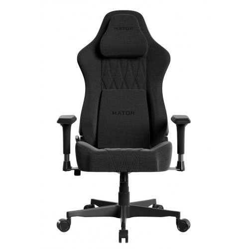 Купити Ігрове крісло HATOR Darkside 3 L Fabric (HTC3010L) Black - ціна в Києві, Львові, Вінниці, Хмельницькому, Франківську, Україні | інтернет-магазин TELEMART.UA фото