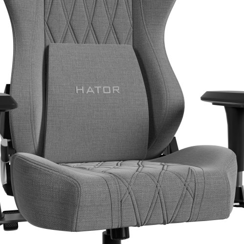 Купить Игровое кресло HATOR Darkside 3 L Fabric (HTC3016L) Grey - цена в Харькове, Киеве, Днепре, Одессе
в интернет-магазине Telemart фото