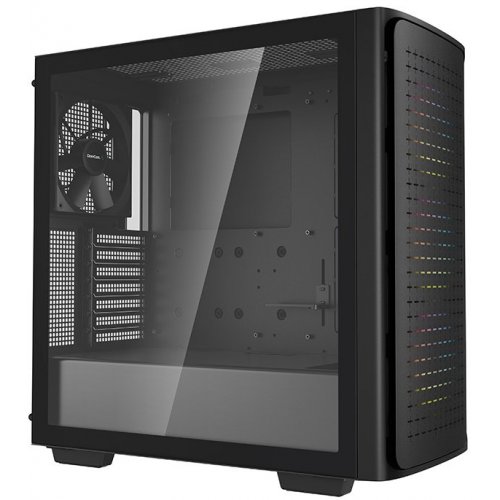 Корпус Deepcool CK560 ARGB Tempered Glass без БЖ (R-CK560-BKAAE4-G-1) Black (Відновлено продавцем, 789353) купити з перевіркою сумісності: огляд, характеристики, ціна у Києві, Львові, Вінниці, Хмельницькому, Івано-Франківську, Україні | інтернет-магазин TELEMART.UA фото