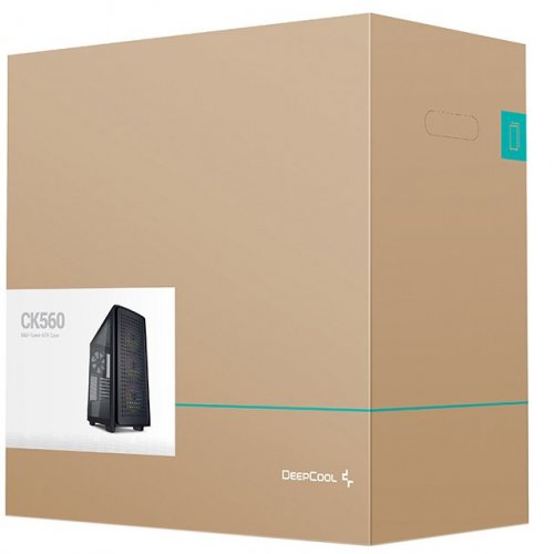 Корпус Deepcool CK560 ARGB Tempered Glass без БЖ (R-CK560-BKAAE4-G-1) Black (Відновлено продавцем, 789353) купити з перевіркою сумісності: огляд, характеристики, ціна у Києві, Львові, Вінниці, Хмельницькому, Івано-Франківську, Україні | інтернет-магазин TELEMART.UA фото
