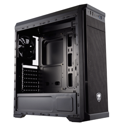 Корпус Cougar MX330-G Tempered Glass без БП Black (Відновлено продавцем, 789354) купити з перевіркою сумісності: огляд, характеристики, ціна у Києві, Львові, Вінниці, Хмельницькому, Івано-Франківську, Україні | інтернет-магазин TELEMART.UA фото