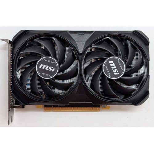Відеокарта MSI GeForce RTX 4060 Ti VENTUS 2X BLACK OC 8192MB (RTX 4060 Ti VENTUS 2X BLACK 8G OC) (Відновлено продавцем, 789391) купити з перевіркою сумісності: огляд, характеристики, ціна у Києві, Львові, Вінниці, Хмельницькому, Івано-Франківську, Україні | інтернет-магазин TELEMART.UA фото