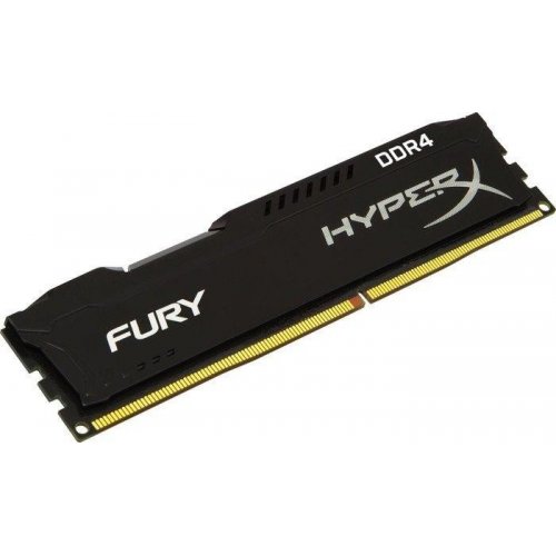 Озп Kingston DDR4 8GB 2400MHz HyperX FURY Black (HX424C15FB/8) (Відновлено продавцем, 789615) купити з перевіркою сумісності: огляд, характеристики, ціна у Києві, Львові, Вінниці, Хмельницькому, Івано-Франківську, Україні | інтернет-магазин TELEMART.UA фото