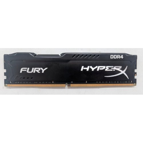 Озп Kingston DDR4 8GB 2400MHz HyperX FURY Black (HX424C15FB/8) (Відновлено продавцем, 789615) купити з перевіркою сумісності: огляд, характеристики, ціна у Києві, Львові, Вінниці, Хмельницькому, Івано-Франківську, Україні | інтернет-магазин TELEMART.UA фото