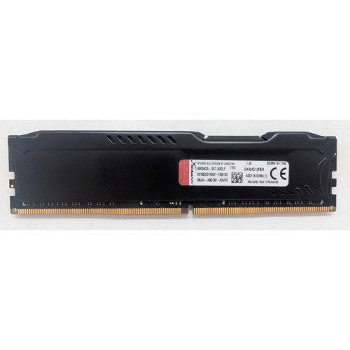 Озп Kingston DDR4 8GB 2400MHz HyperX FURY Black (HX424C15FB/8) (Відновлено продавцем, 789615) купити з перевіркою сумісності: огляд, характеристики, ціна у Києві, Львові, Вінниці, Хмельницькому, Івано-Франківську, Україні | інтернет-магазин TELEMART.UA фото