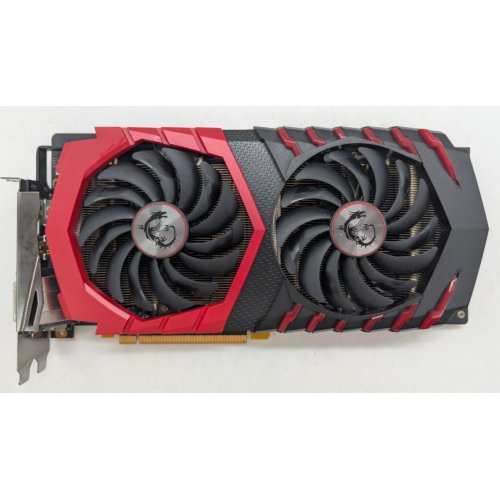 Відеокарта MSI GeForce GTX 1060 Gaming X 6144MB (GTX 1060 GAMING X 6G) (Відновлено продавцем, 789626) купити з перевіркою сумісності: огляд, характеристики, ціна у Києві, Львові, Вінниці, Хмельницькому, Івано-Франківську, Україні | інтернет-магазин TELEMART.UA фото