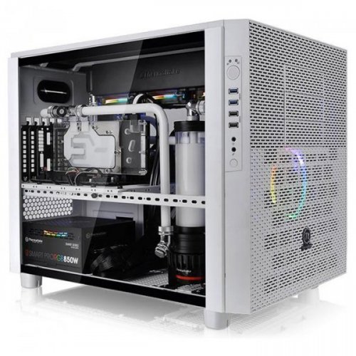 Продати Корпус Thermaltake Core X5 Tempered Glass Snow Edition Window без БП (CA-1E8-00M6WN-00) Silver за Trade-In у інтернет-магазині Телемарт - Київ, Дніпро, Україна фото