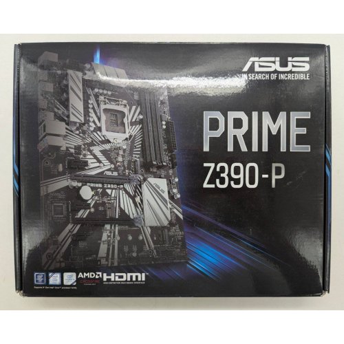 Материнська плата Asus PRIME Z390-P (s1151-V2, Intel Z390) (Відновлено продавцем, 789635) купити з перевіркою сумісності: огляд, характеристики, ціна у Києві, Львові, Вінниці, Хмельницькому, Івано-Франківську, Україні | інтернет-магазин TELEMART.UA фото