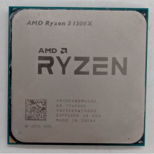 Процесор AMD Ryzen 3 1300X 3.5(3.7)GHz sAM4 Box (YD130XBBAEBOX) (Відновлено продавцем, 789674) купити з перевіркою сумісності: огляд, характеристики, ціна у Києві, Львові, Вінниці, Хмельницькому, Івано-Франківську, Україні | інтернет-магазин TELEMART.UA фото