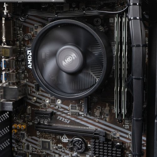 Компьютер HEXO Office RG Base (HOB-5600GT-16S480BKMS) Black/Mesh купить в Украине: Киев, Днепр, Харьков, Одесса  | Низкая цена, отзывы, характеристики от TELEMART фото