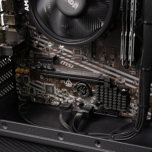 Компьютер HEXO Office RG Base (HOB-5600GT-16S480BKMS) Black/Mesh купить в Украине: Киев, Днепр, Харьков, Одесса  | Низкая цена, отзывы, характеристики от TELEMART фото